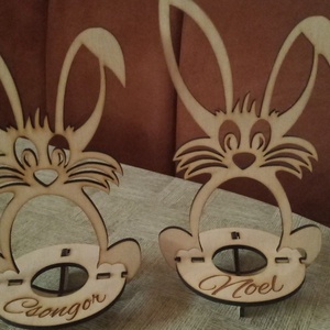 Húsvéti nyulak - otthon & életmód - dekoráció - asztal és polc dekoráció - asztaldísz - Meska.hu