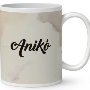 Névvel kérhető - Tündéri kávés manó lány mintás bögre - otthon & életmód - konyhafelszerelés, tálalás - tálalás - bögre & csésze - Meska.hu