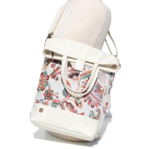 SuziartBag Beige mintás 2in1 hátizsák - táska & tok - kézitáska & válltáska - válltáska - Meska.hu