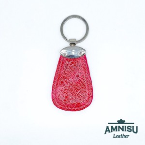 Piros mintás csepp alakú swarovski köves kulcstartó H5016OK - táska & tok - kulcstartó & táskadísz - kulcstartó - Meska.hu