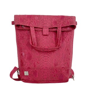 SuziartBag Pink kígyómintás 2in1 hátizsák, Táska & Tok, Kézitáska & válltáska, Válltáska, , MESKA