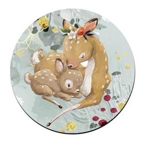 Tündéri Őzikék mintás bögre alátét, , , MESKA