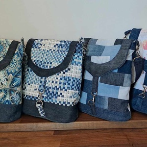 Eladó női vászon válltáska - Meska.hu