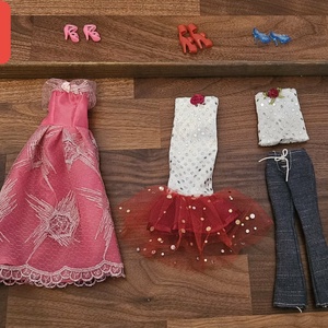 4. Eladó Barbi baba ruha csomag - játék & sport - baba & babaház - barbie ruhák - Meska.hu