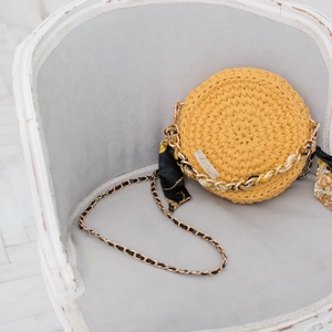 Lollipop - mustár - táska & tok - kézitáska & válltáska - válltáska - Meska.hu