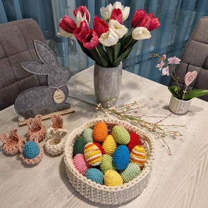 Hímes tojás - esküvő - dekoráció - asztaldísz - Meska.hu