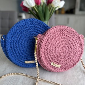 Lolipop horgolt válltáska - táska & tok - kézitáska & válltáska - kézitáska - Meska.hu