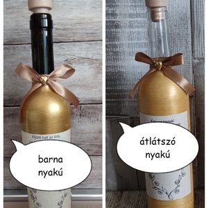 Szülőköszöntő szett rózsaszín-fehér - esküvő - emlék & ajándék - szülőköszöntő ajándék - Meska.hu