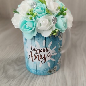 Anyák napjára - otthon & életmód - dekoráció - virágdísz és tartó - cserép & kaspó - Meska.hu