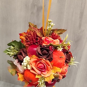 őszi függődísz, Otthon & Életmód, Dekoráció, Fali és függő dekoráció, Függődísz, Virágkötés, MESKA