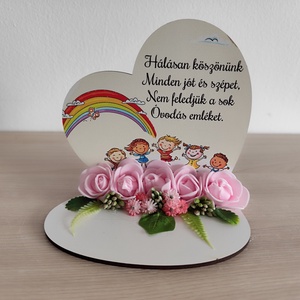 Ballagási emlk óvónőnek,dajkáknak - otthon & életmód - dekoráció - asztal és polc dekoráció - asztaldísz - Meska.hu