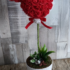 Egérfejes rózsafa valentin napra, ballagásra - Meska.hu