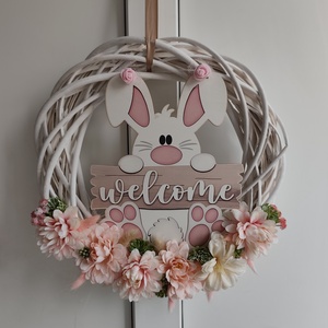 Húsv�zi ajtódísz - otthon & életmód - dekoráció - ajtó- és ablak dekoráció - ajtódísz & kopogtató - Meska.hu