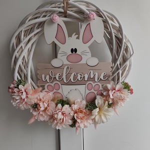 Húsv�zi ajtódísz - otthon & életmód - dekoráció - ajtó- és ablak dekoráció - ajtódísz & kopogtató - Meska.hu