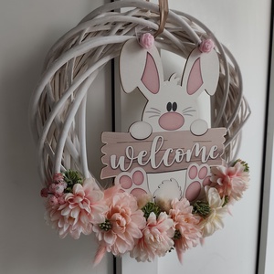 Húsv�zi ajtódísz - otthon & életmód - dekoráció - ajtó- és ablak dekoráció - ajtódísz & kopogtató - Meska.hu