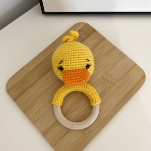 Horgolt kacsa csörgő, Játék & Sport, 3 éves kor alattiaknak, Csörgő, Horgolás, MESKA