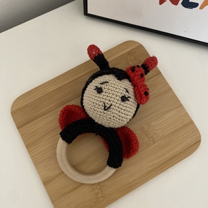 Horgolt katica csörgő, Játék & Sport, 3 éves kor alattiaknak, Csörgő, Horgolás, MESKA