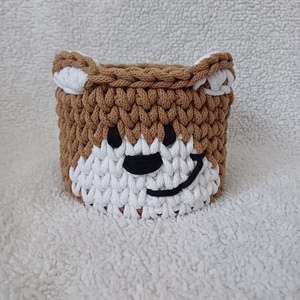 Horgolt tároló, Otthon & Életmód, Dekoráció, Asztal és polc dekoráció, Horgolt & Csipketerítő, , MESKA