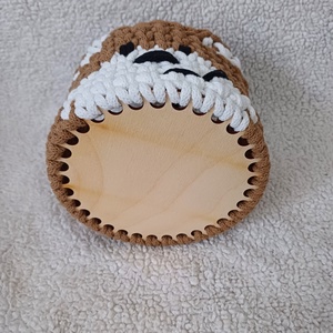 Horgolt tároló - otthon & életmód - dekoráció - asztal és polc dekoráció - horgolt & csipketerítő - Meska.hu