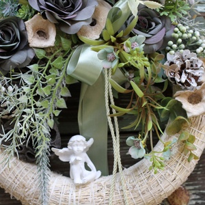 Temetődísz, sírdísz,  megemlékezés -  - Meska.hu