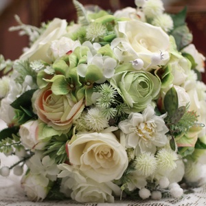 Menyasszonyi csokor, örökcsokor, téli menyasszonyi csokor - esküvő - menyasszonyi- és dobócsokor - Meska.hu