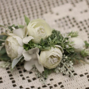 Hajdísz - esküvő - hajdísz - fésűs hajdísz - Meska.hu