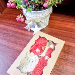 Karácsonyi szett -piros - Meska.hu