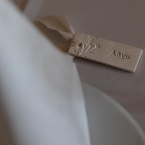 Ültető névtábla - esküvő - meghívó & kártya - ültetési rend - Meska.hu