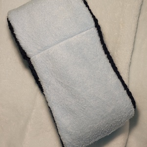 SZILVIA - csavaros kötött fejpánt polár béléssel - ruha & divat - sál, sapka, kendő - fejpánt - Meska.hu