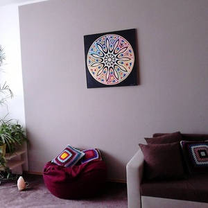Szivárvány Mandala - otthon & lakás - dekoráció - mandala - Meska.hu Szivárvány Mandala - otthon & lakás - dekoráció - mandala - Meska.hu