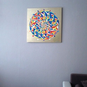 Szivárványok Mandala - otthon & lakás - dekoráció - mandala - Meska.hu Szivárványok Mandala - otthon & lakás - dekoráció - mandala - Meska.hu