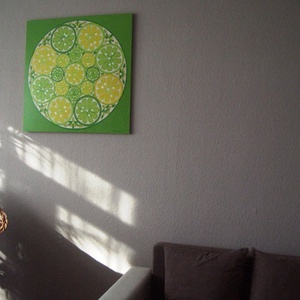 Lime Mandala - otthon & lakás - dekoráció - kép & falikép - Meska.hu Lime Mandala - otthon & lakás - dekoráció - kép & falikép - Meska.hu