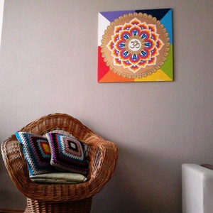 Aum Mandala - otthon & lakás - dekoráció - mandala - Meska.hu Aum Mandala - otthon & lakás - dekoráció - mandala - Meska.hu