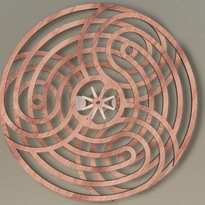 LifeWheel Zephyr, Otthon & Életmód, Dekoráció, Fali és függő dekoráció, Falra akasztható dekor, Famegmunkálás, Fémmegmunkálás, MESKA