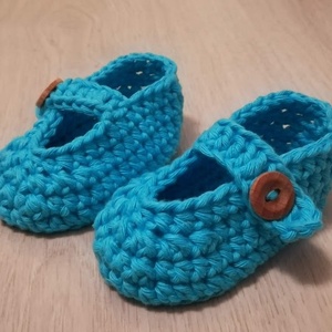 Pántos babacipő - ruha & divat - gyerekruha - Meska.hu