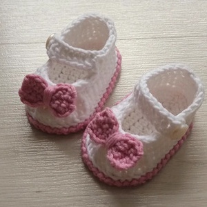 Gombos-masnis babacipő - ruha & divat - gyerekruha - Meska.hu