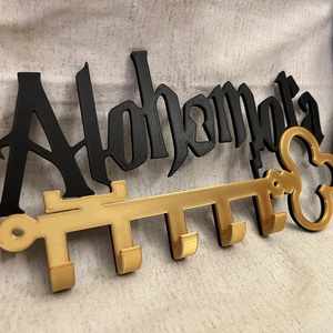 Alohomora fali kulcstartó - otthon & életmód - dekoráció - fali és függő dekoráció - fali kulcstartó - Meska.hu