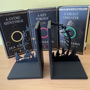 Gyűrűk Ura Könyvtámasz - otthon & életmód - dekoráció - asztal és polc dekoráció - könyvtámasz - Meska.hu