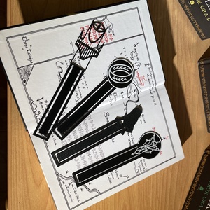 Gyűrűk Ura könyvjelző szett - könyv & zene - könyvjelző - Meska.hu