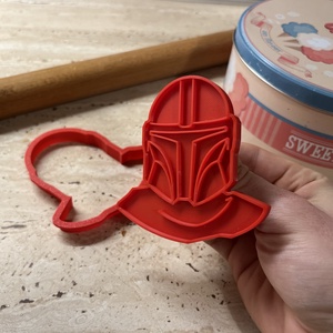 Mandalorian Sütikiszúró - otthon & életmód - konyhafelszerelés, tálalás - sütés, főzés - sütikiszúró - Meska.hu
