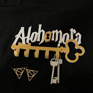 Alohomora fali kulcstartó, Otthon & Életmód, Dekoráció, Fali és függő dekoráció, Fali kulcstartó, Mindenmás, MESKA