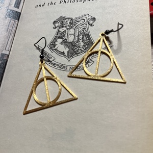 Harry Potter fülbevaló - Meska.hu