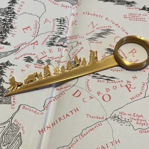 Gyűrűk Ura könyvjelző - Meska.hu