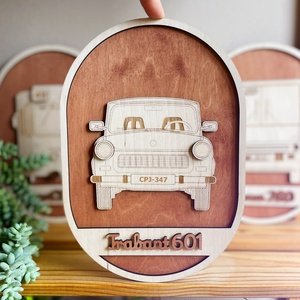 Trabant 601 lézervágott falikép - retro járművek, Otthon & Életmód, Dekoráció, Kép & Falikép, 3d képek, Gravírozás, pirográfia, Famegmunkálás, MESKA
