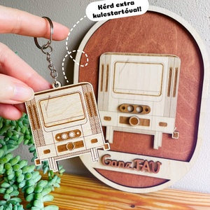 Kisföldalatti M1 metró - GANZ FAV lézervágott falikép - retro járművek - otthon & életmód - dekoráció - kép & falikép - 3d képek - Meska.hu