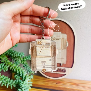 GANZ CSMG villamos lézervágott falikép - retro járművek - otthon & életmód - dekoráció - kép & falikép - 3d képek - Meska.hu