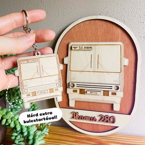Ikarus 280 autóbusz lézervágott falikép - retro járművek - otthon & életmód - dekoráció - kép & falikép - 3d képek - Meska.hu
