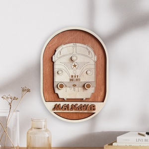 M61 NoHAB mozdony lézervágott falikép - retro járművek, Otthon & Életmód, Dekoráció, Kép & Falikép, 3d képek, Famegmunkálás, Gravírozás, pirográfia, MESKA