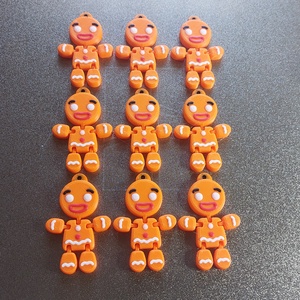 Mézeskalács ember kulcstartó 3d nyomtatott - táska & tok - kulcstartó & táskadísz - kulcstartó - Meska.hu