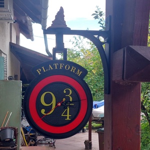 Harry Potter vasútállomás platform óra  dupla - Meska.hu